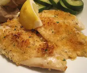 Broiled Tilapia Parmesan