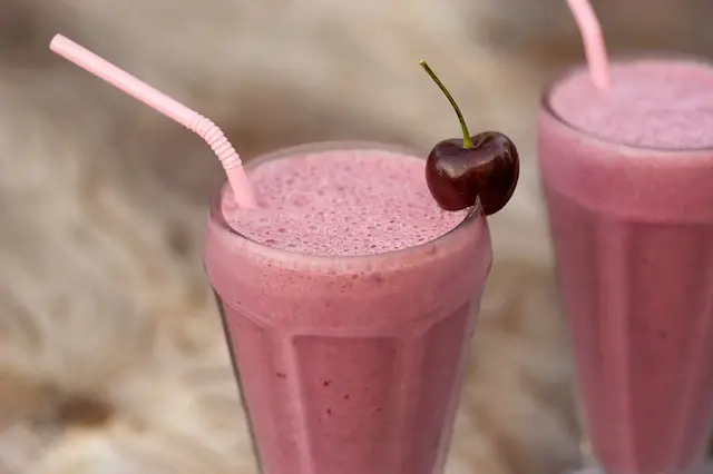Cherry Vanilla Bean Milkshake