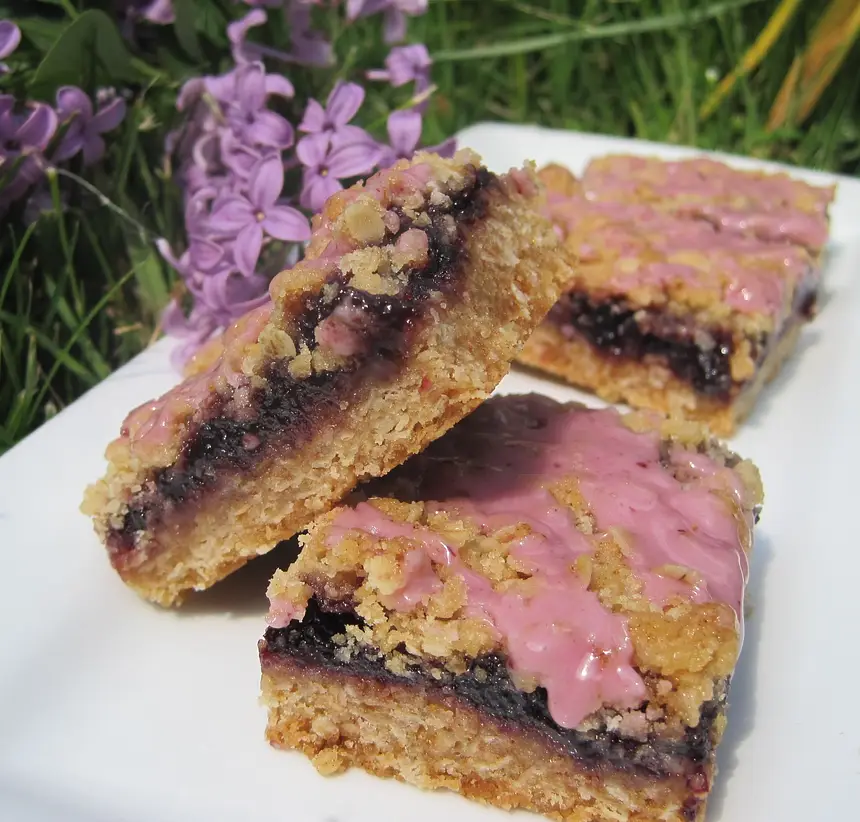 Blackberry Crunch Bars