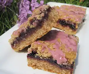 Blackberry Crunch Bars