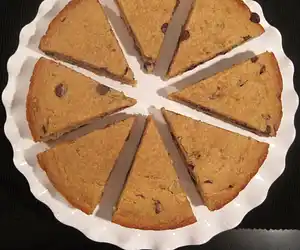 Peanut Butter & Chocolate Chip Cookie Cake