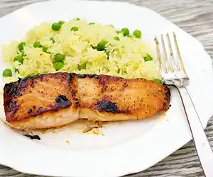 Polynesian Glazed Salmon