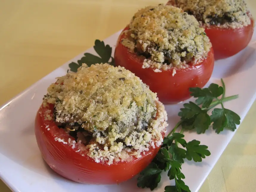 Savory Stuffed Tomatoes
