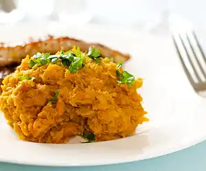 Asian Mashed Sweet Potatoes