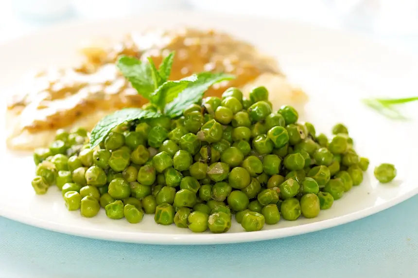 Easy Mint Peas