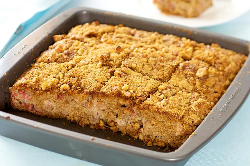 Best Rhubarb Cake