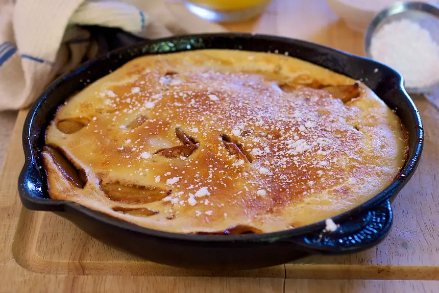 Caramelized Pear Pancake
