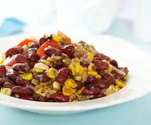 Kidney Bean Salad with Mediterranean Dressing