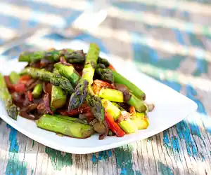 Warm Asparagus Salad