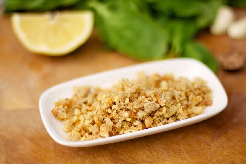 Make the stuffing. 