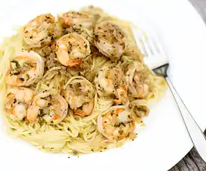 Shrimp Scampi Pasta