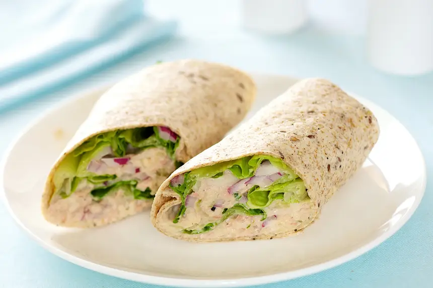 Chunky Tuna Salad Roll-Ups