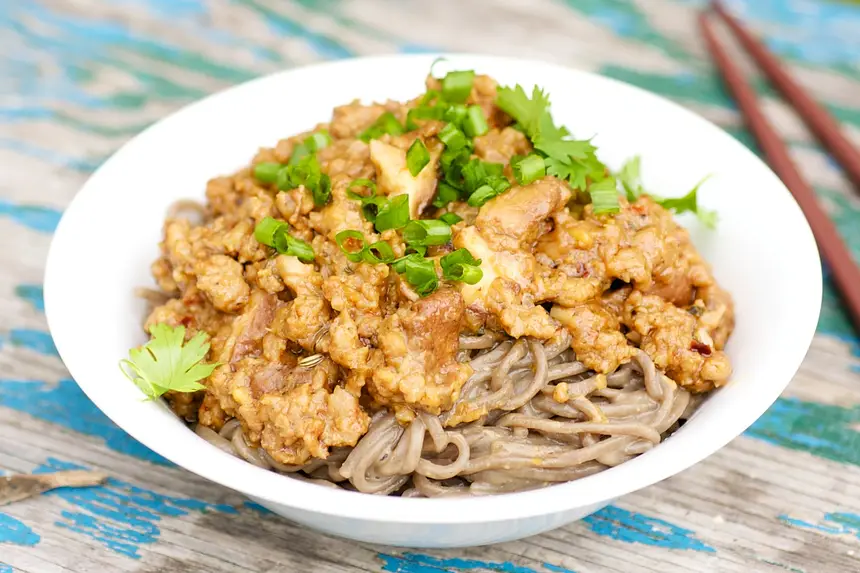 Spicy Sichuan Noodles (Dan Dan Mian)