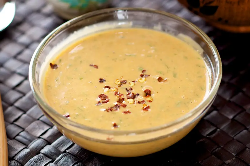 Indonesian Hot Peanut Sauce