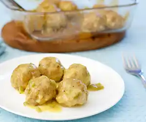 Honey-Mustard Turkey Meatballs