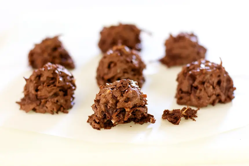 Chocolate & Coconut Macaroons