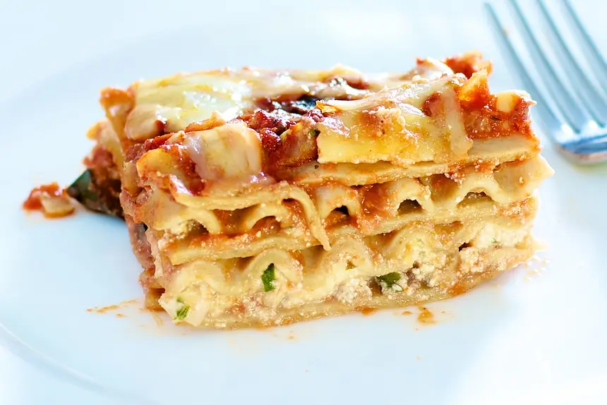 Cheesy Vegetable Lasagna