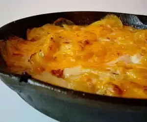Chedder Scalloped Potatoes