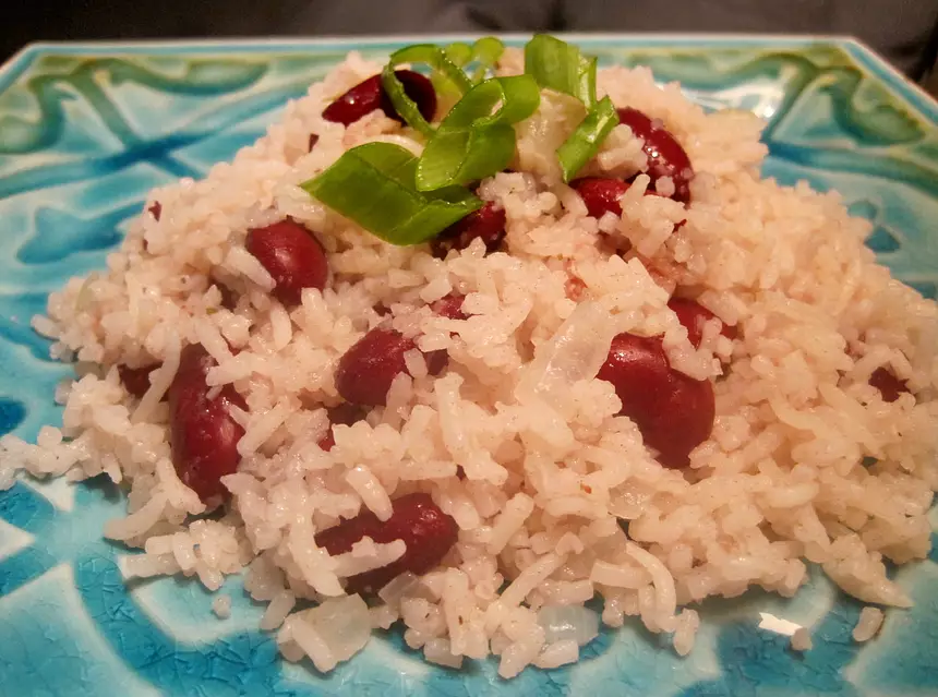 Simple Jamaican Rice & Peas