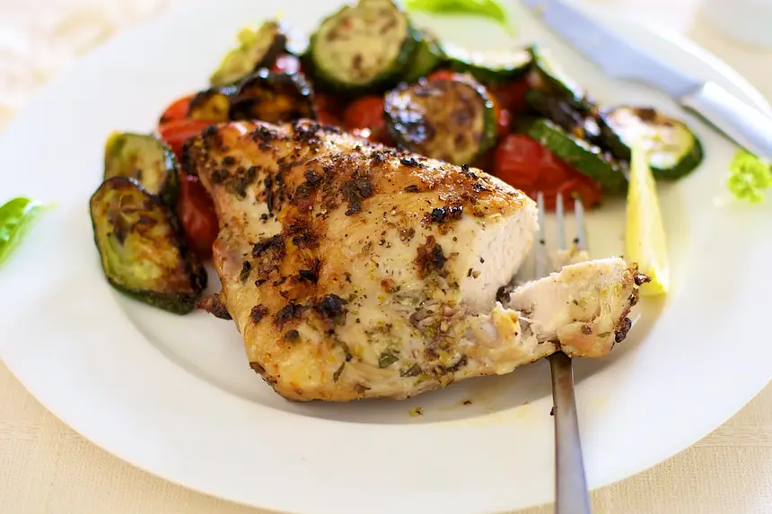 Including the vegetables.