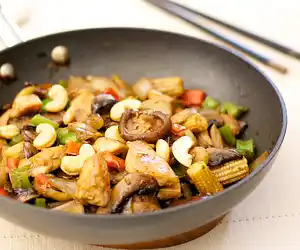 Chicken with Stir-Fry Vegetables