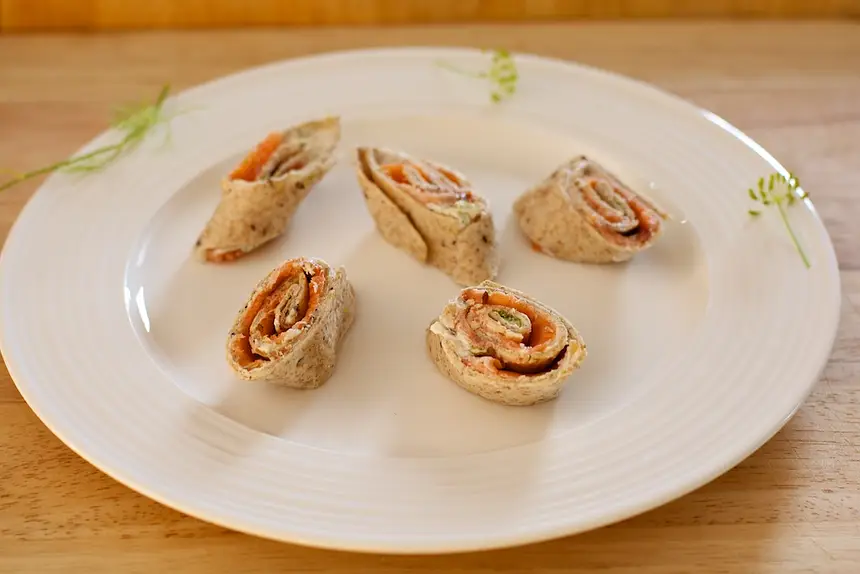 Salmon Pinwheels