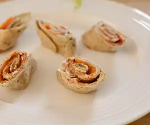 Salmon Pinwheels