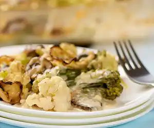 Simple Broccoli Cauliflower Casserole