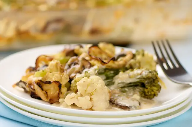 Simple Broccoli Cauliflower Casserole