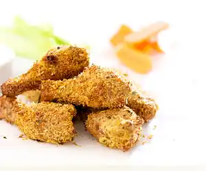Breaded Parmesan Chicken Wings
