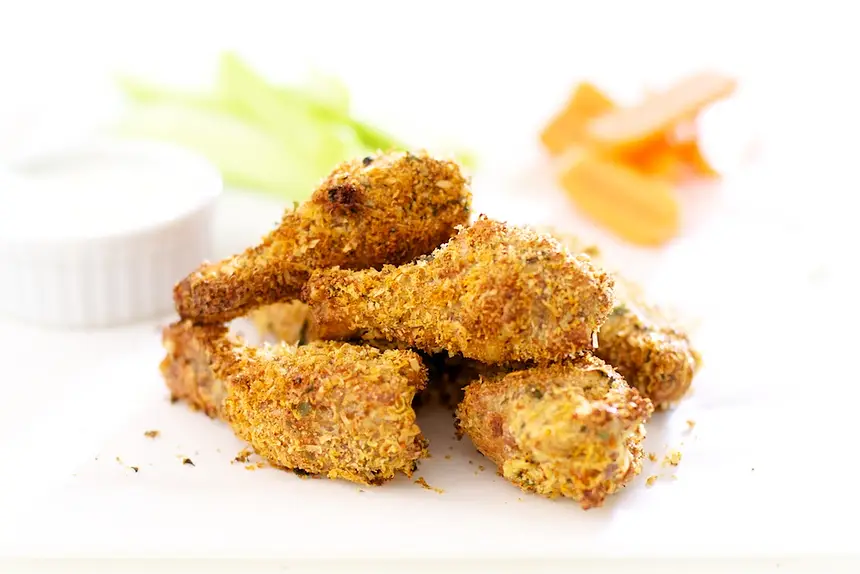 Breaded Parmesan Chicken Wings