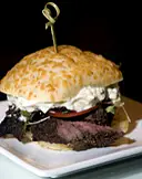 Peppercorn Beef Tenderloin with Gorgonzola & Chive Mousse