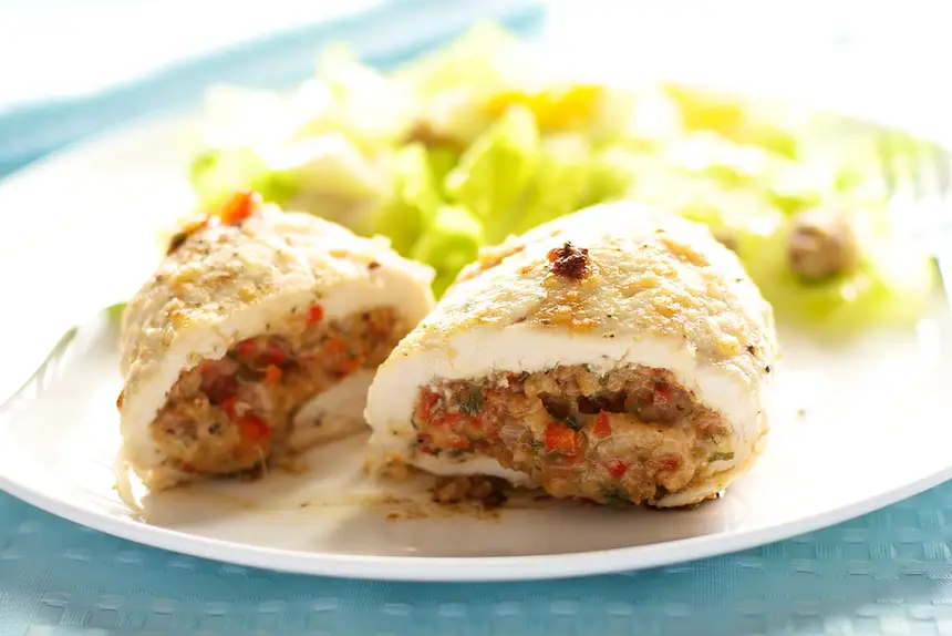 Cheese Stuffed Chicken Breasts