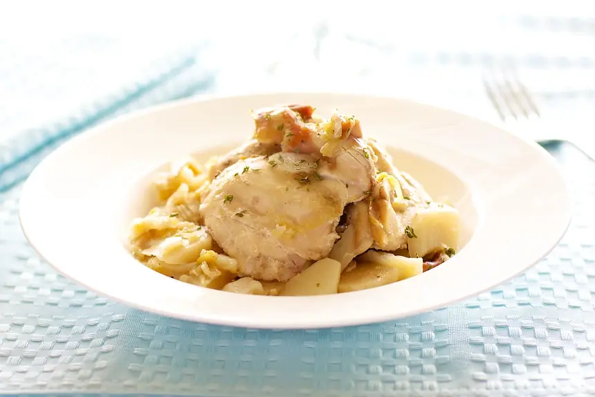 Potato Leek Chicken