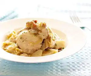 Potato Leek Chicken
