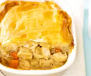 Phyllo Chicken Pot Pie