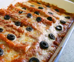 Favorite Cheesy Chicken Enchiladas