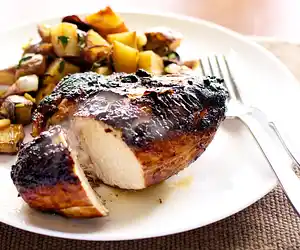 Ginger Honey Roast Chicken