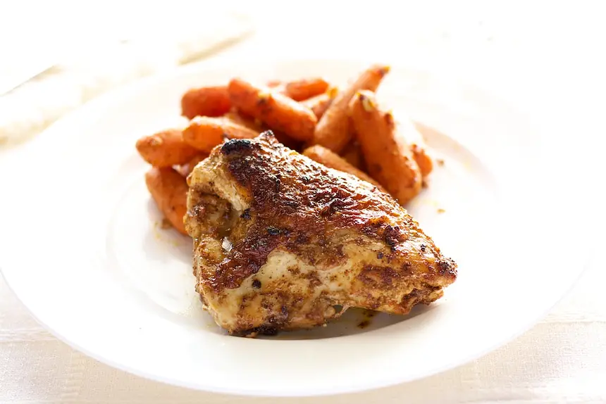 Roasted Moroccan Spiced Chicken