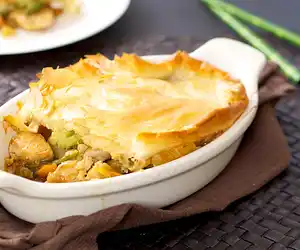 Asian Chicken Pot Pie