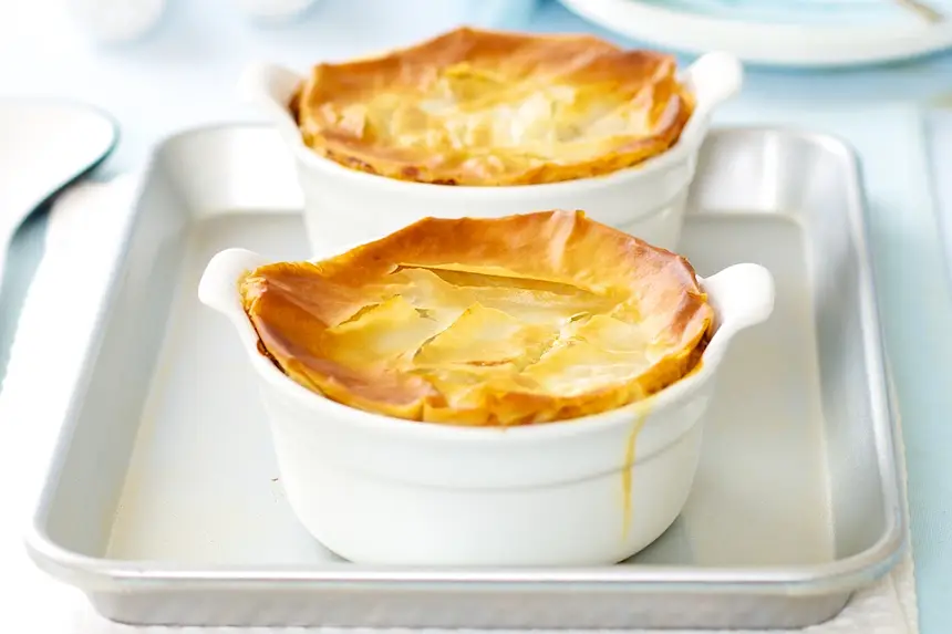 Deep-Dish Leftover Turkey Pot Pie