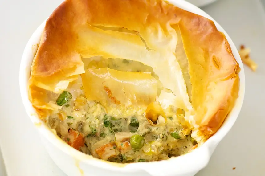 Deep-Dish Leftover Turkey Pot Pie