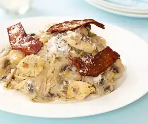 Bacon Turkey Tetrazzini
