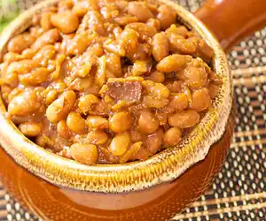 Slow cooker Baked Beans