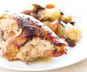 Oven Roasted Chicken With New Potatoes