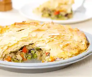 Turkey Breast Pot Pie Ala Weight Watchers