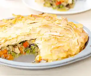 Turkey Breast Pot Pie Ala Weight Watchers