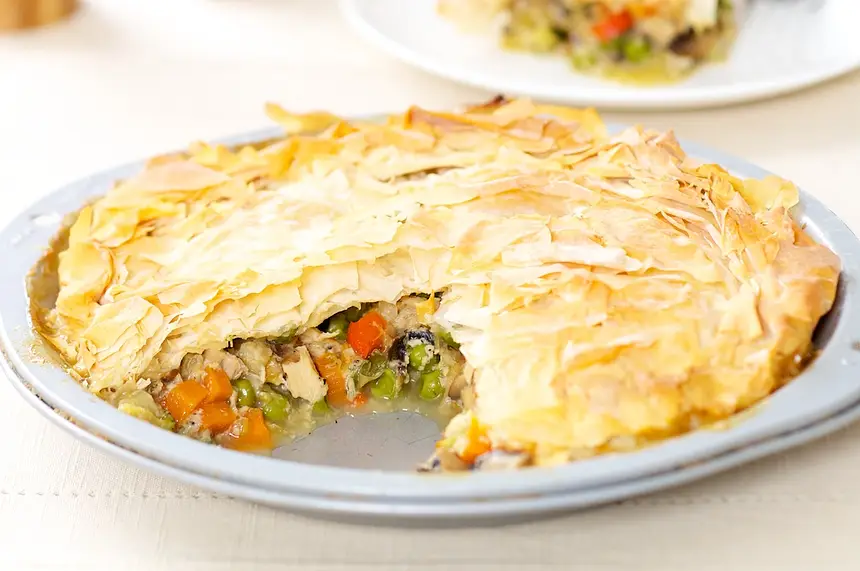 Turkey Breast Pot Pie Ala Weight Watchers