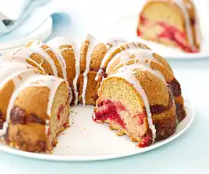 Glazed Cranberry Coffee Cake