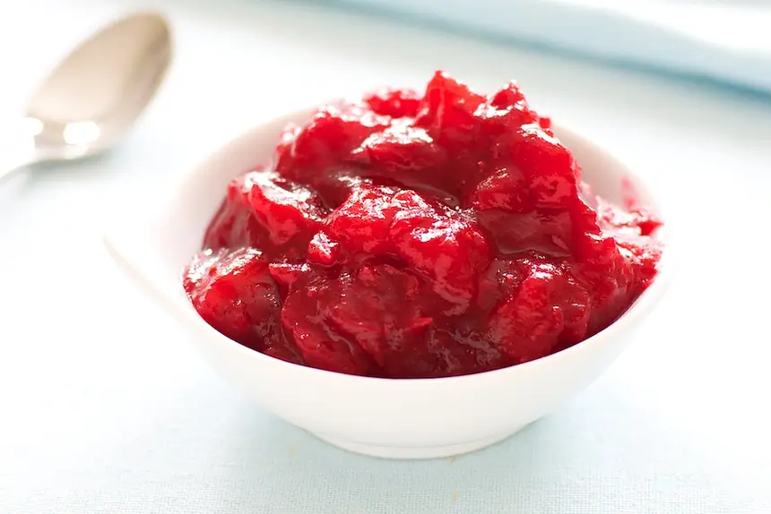 Honey Cranberry Sauce with Pineapple